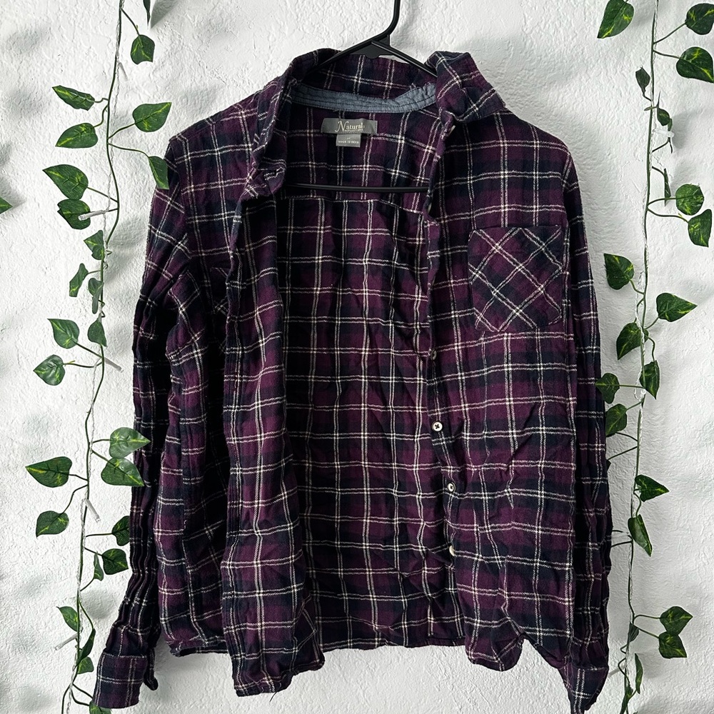 Purple flannel